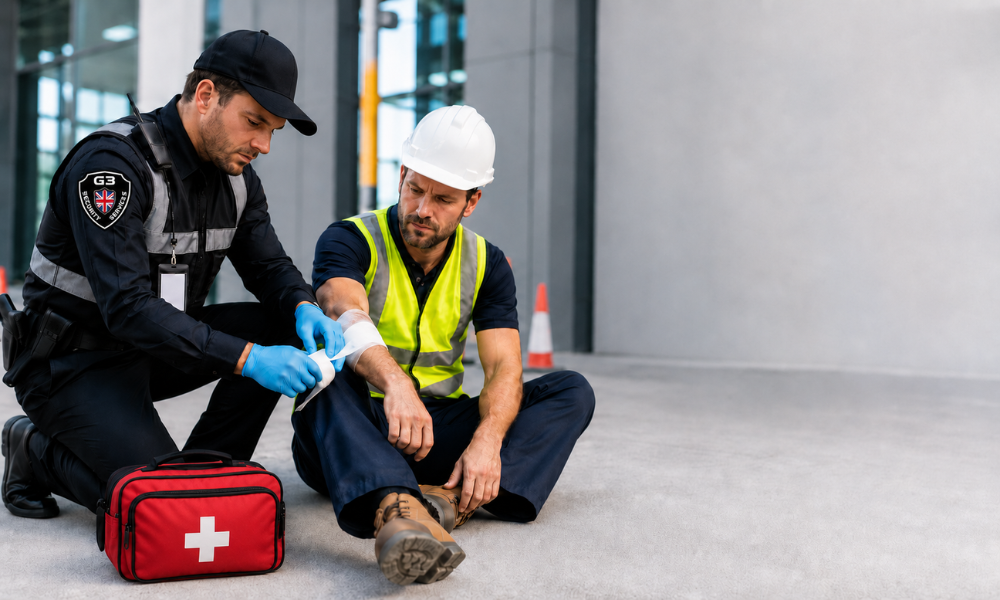 security guard first aid training